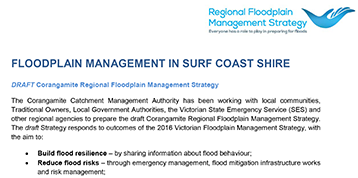 Floodplain Management in the Surf Coast Shire